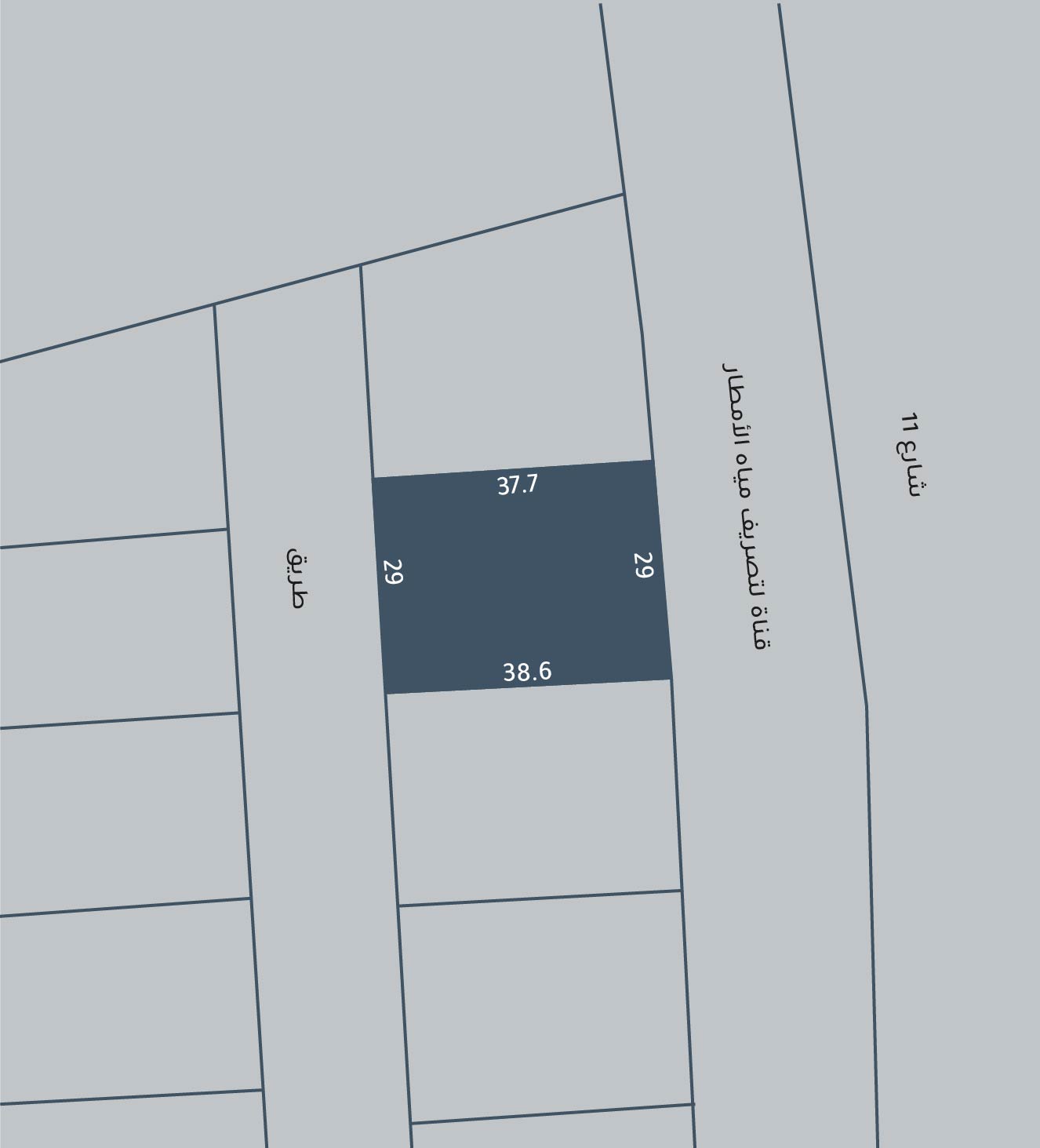 صورة أرض للبيع في مدينة حمد #1781 0 