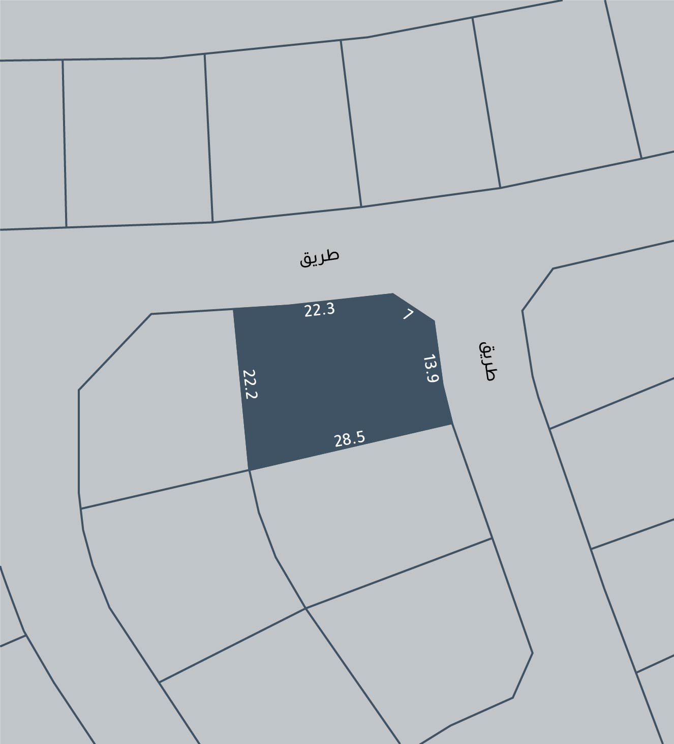 صورة أرض للبيع في المالكية #375 0