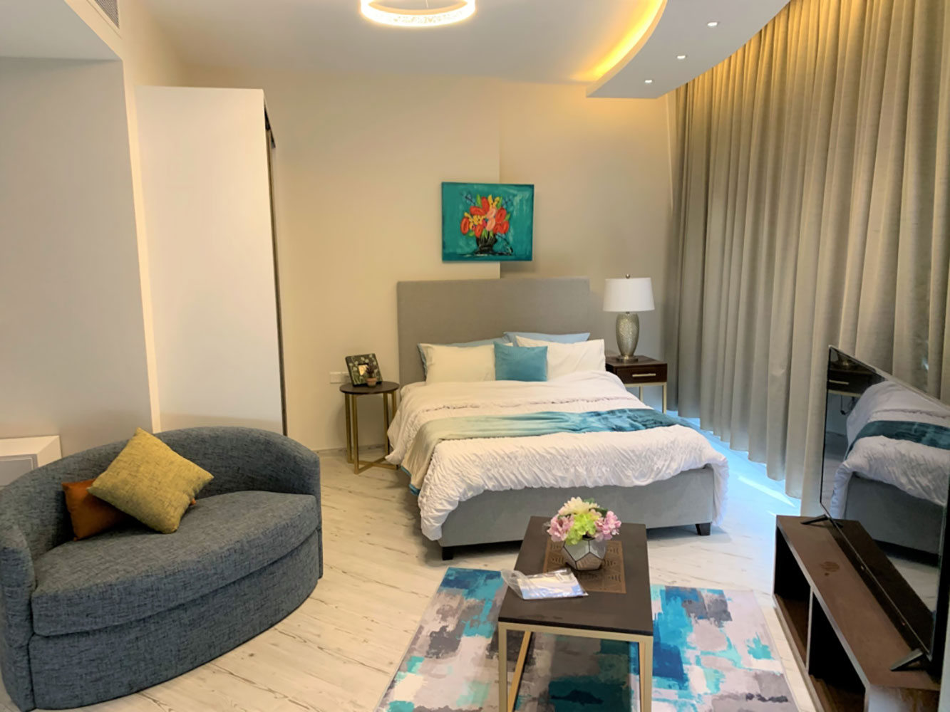 صورة شقة استوديو للإيجار في ضاحية السيف #3753 2