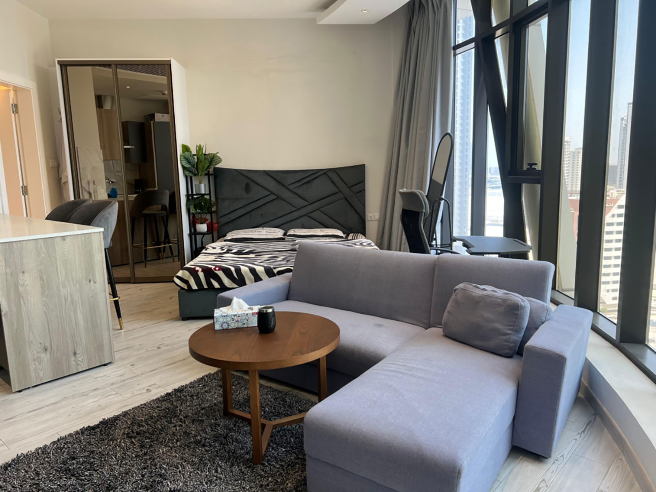 صورة شقة استوديو للإيجار في ضاحية السيف #4251 0