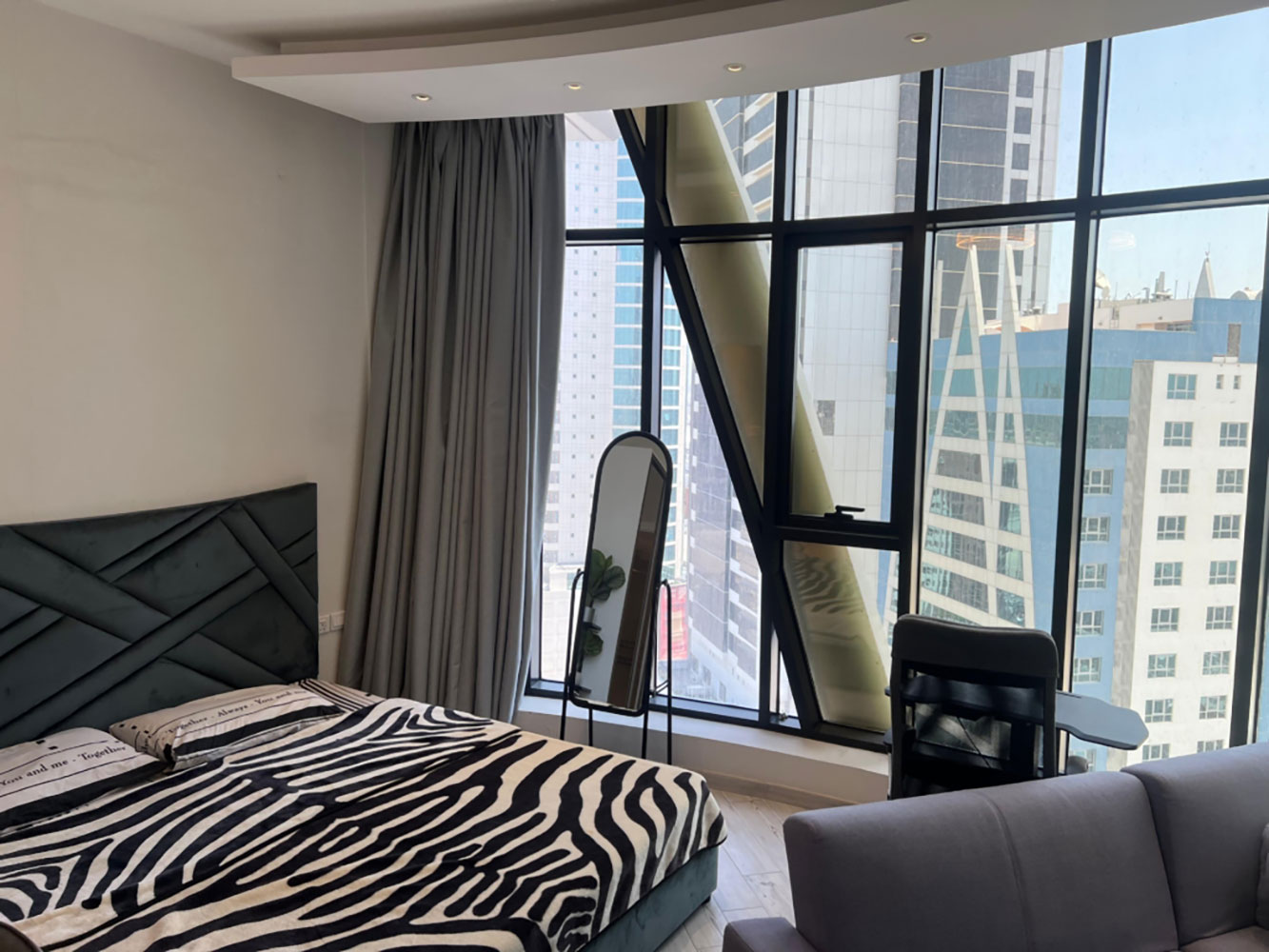 صورة شقة استوديو للإيجار في ضاحية السيف #4251 4