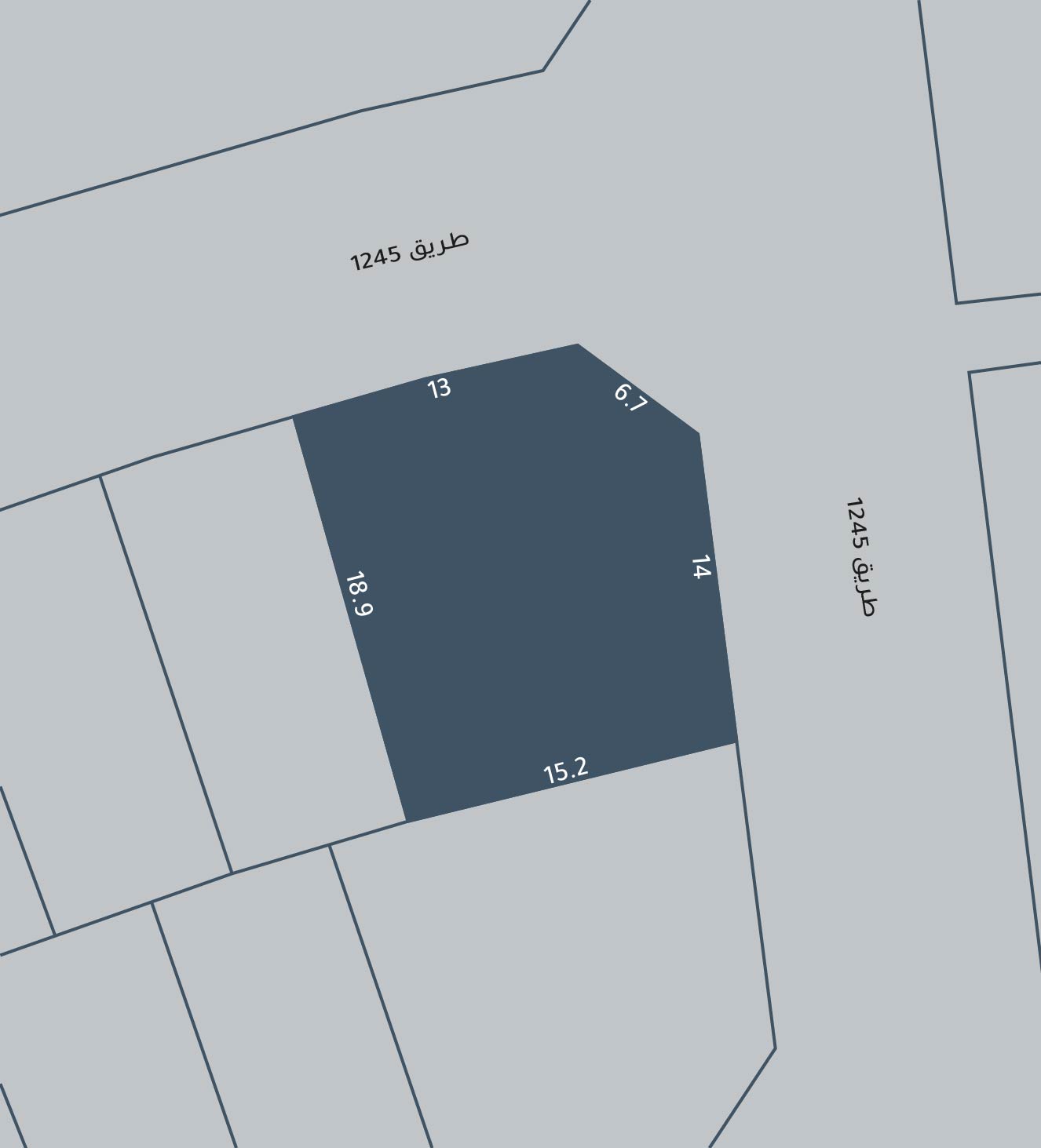 صورة أرض للبيع في الهملة #1629 0 