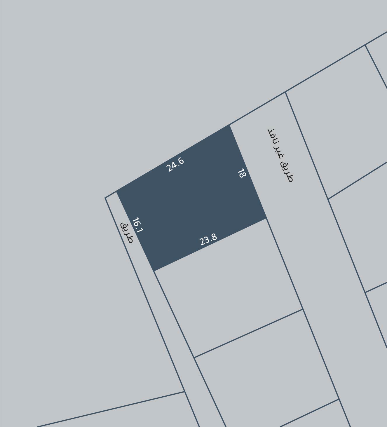 صورة أرض للبيع في البسيتين #2374 0 