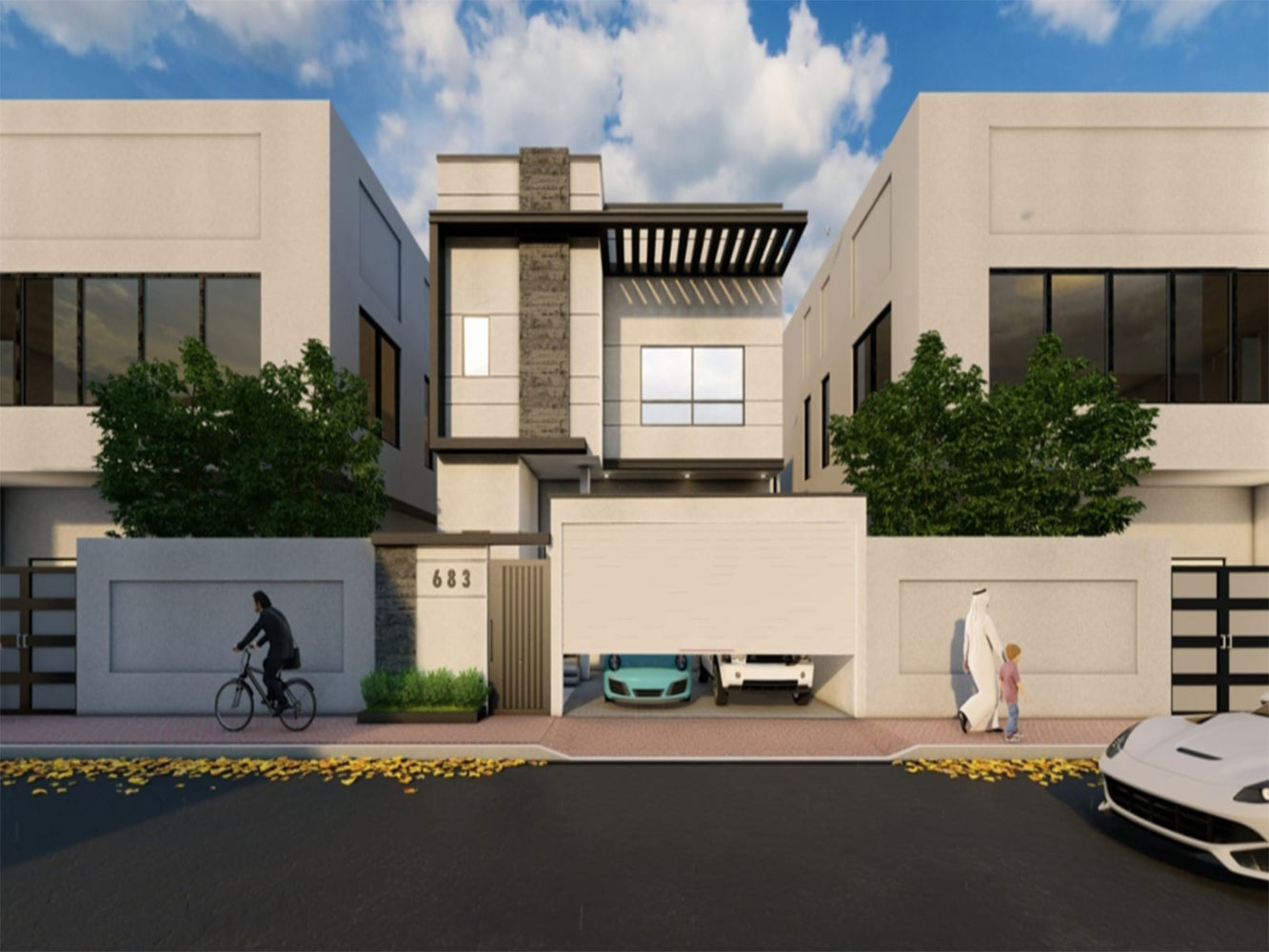 صورة فيلا للبيع في البسيتين #4057 0 