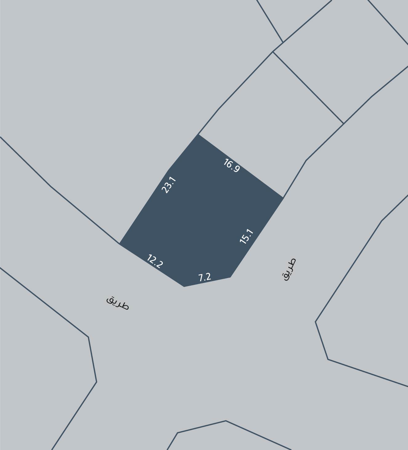 صورة أرض للبيع في القدم #4086 0