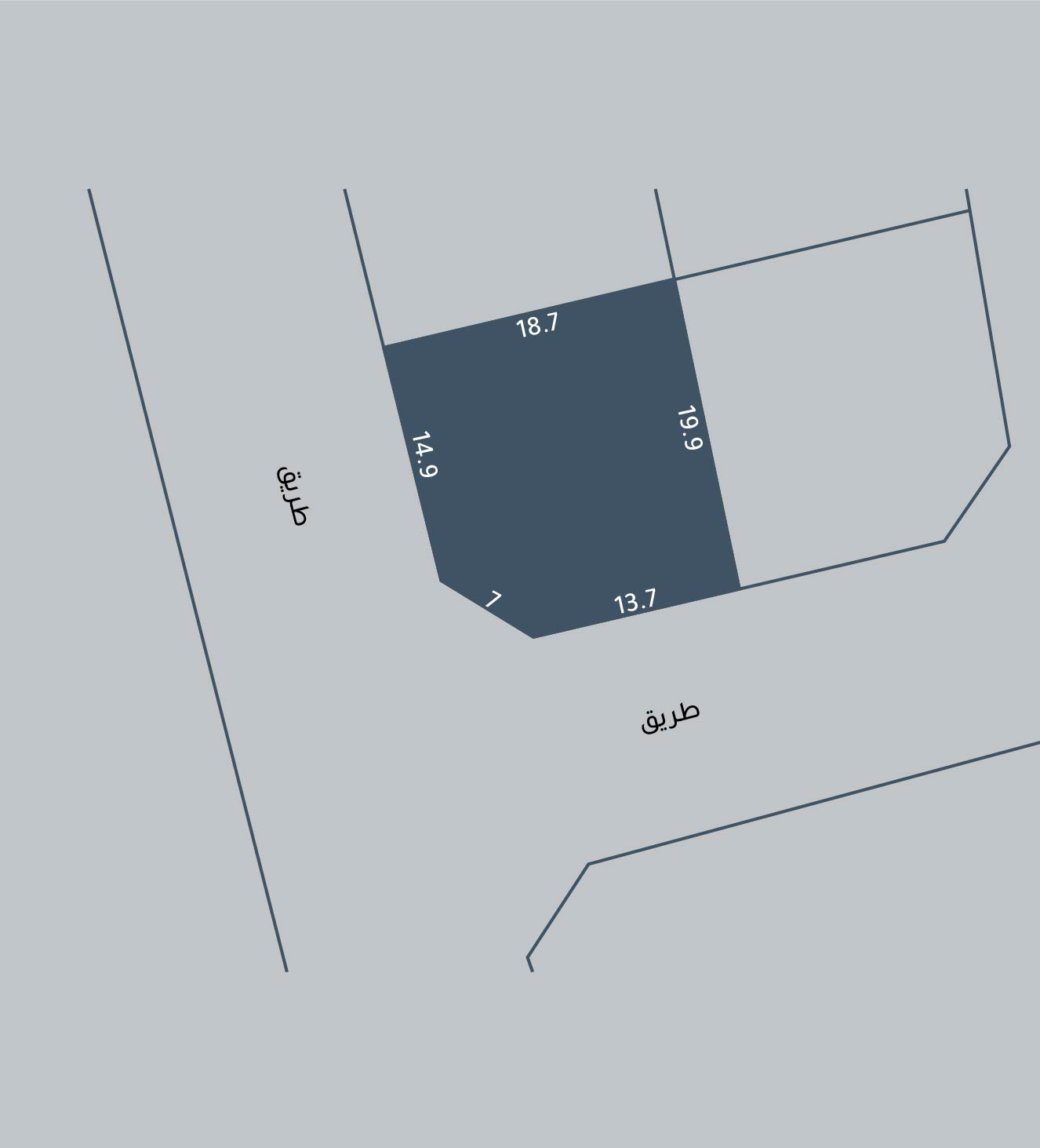 صورة أرض للبيع في صدد #3840 0 