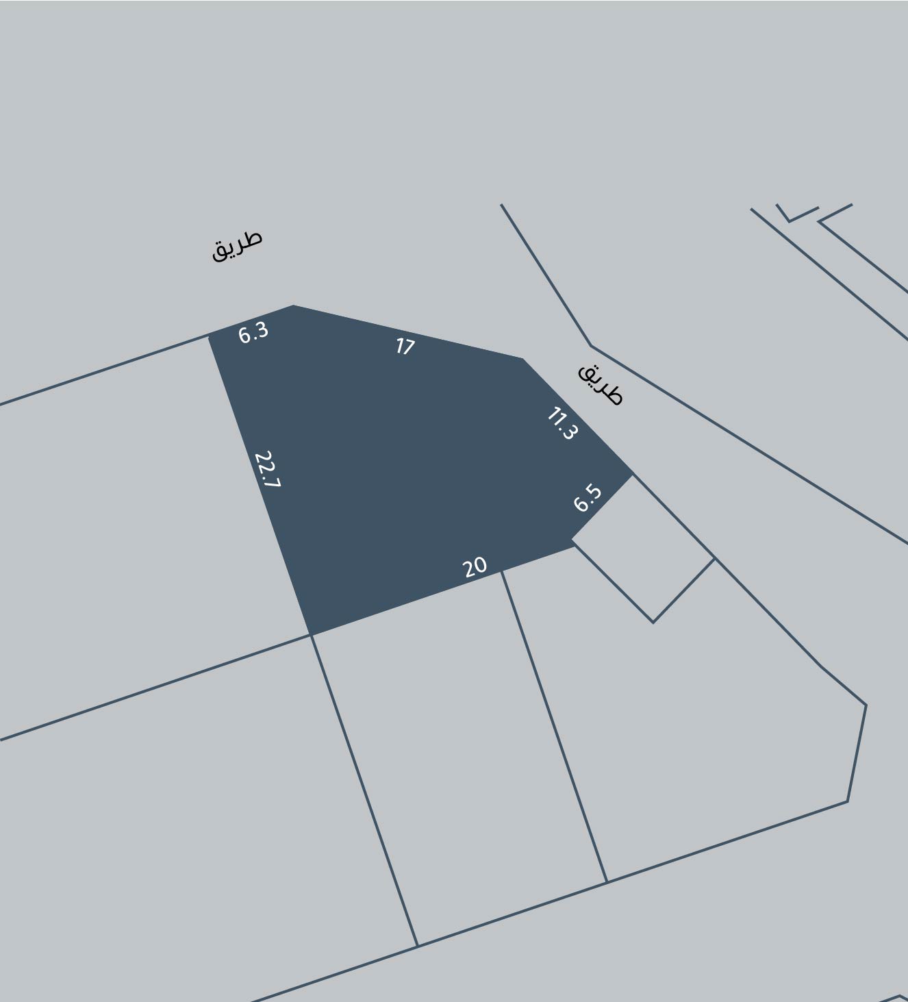 صورة أرض للبيع في النويدرات #5411 0 