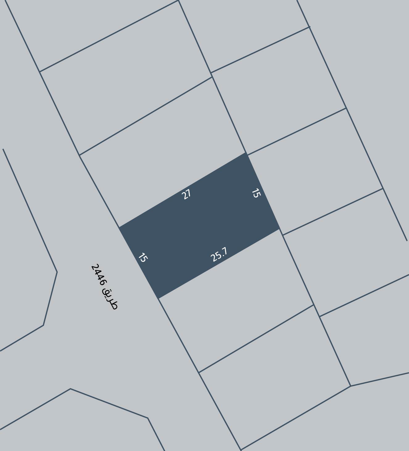 صورة أرض للبيع في العكر #6106 0