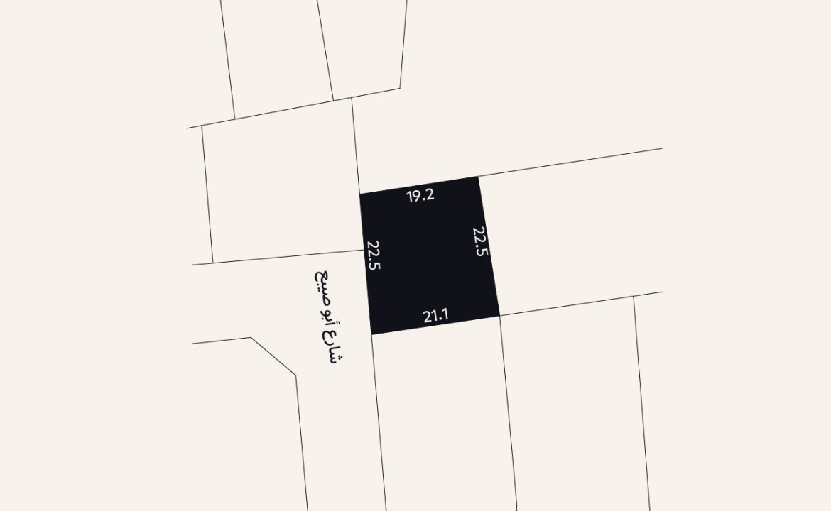 صورة أرض للبيع في ابو صيبع #7317 0 