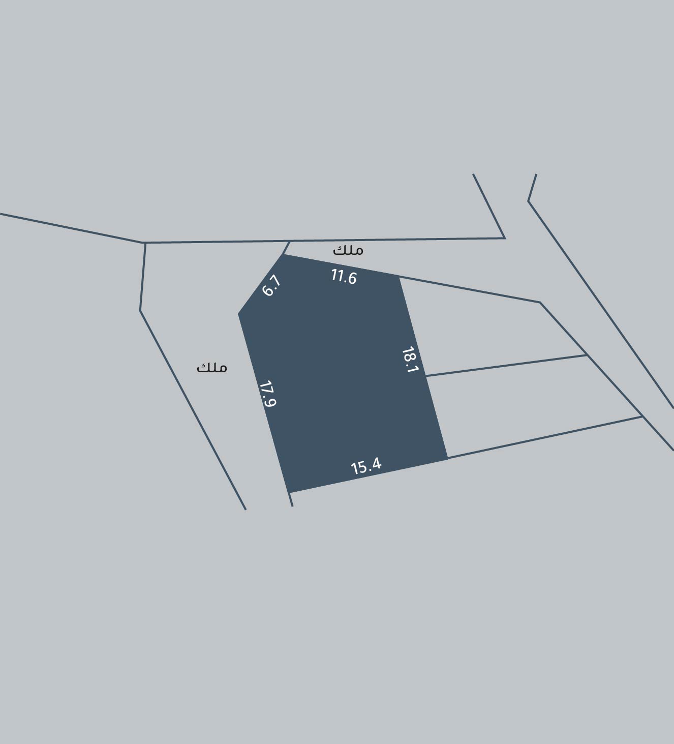 صورة أرض للبيع في البرهامة #1140 0
