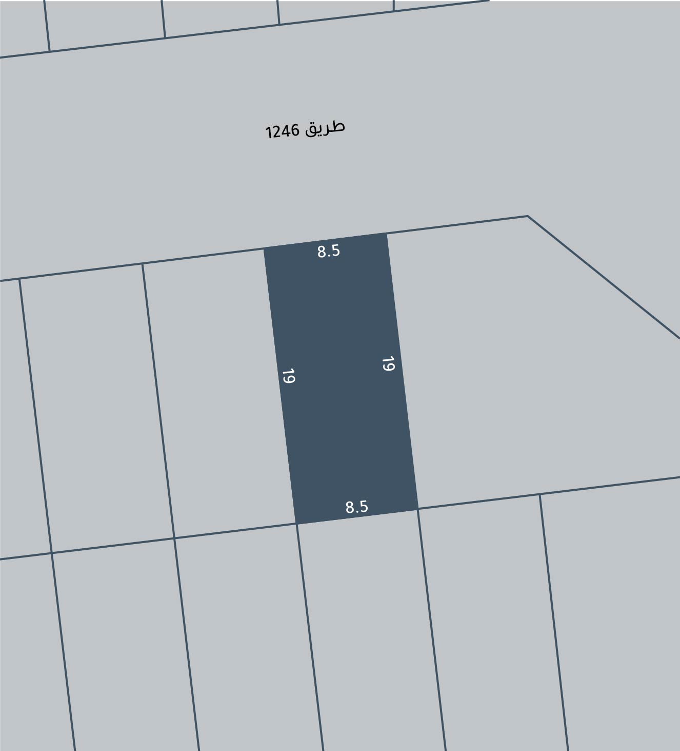 صورة أرض للبيع في الهملة #453 0