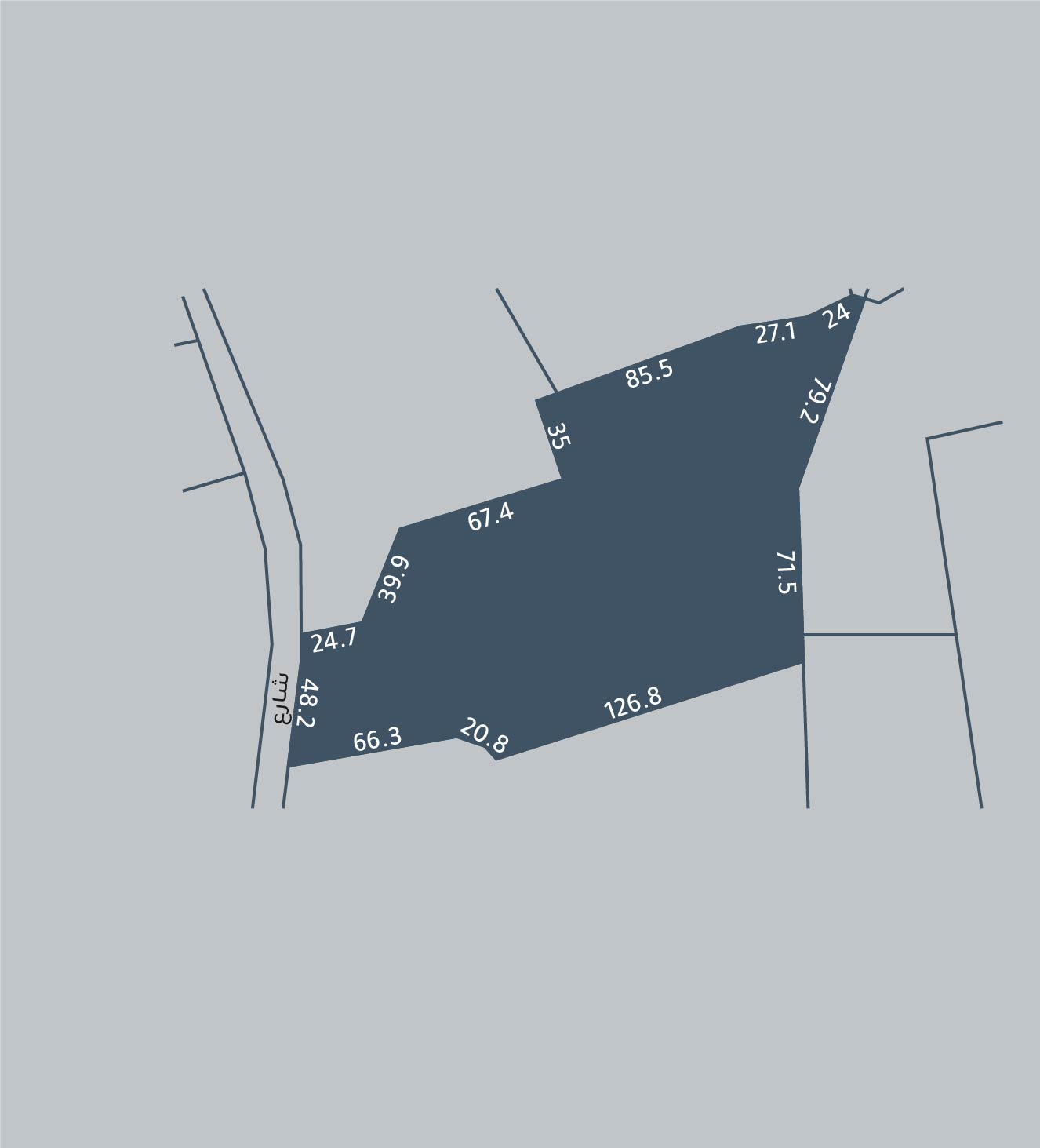 صورة أرض للبيع في جنوسان #548 0