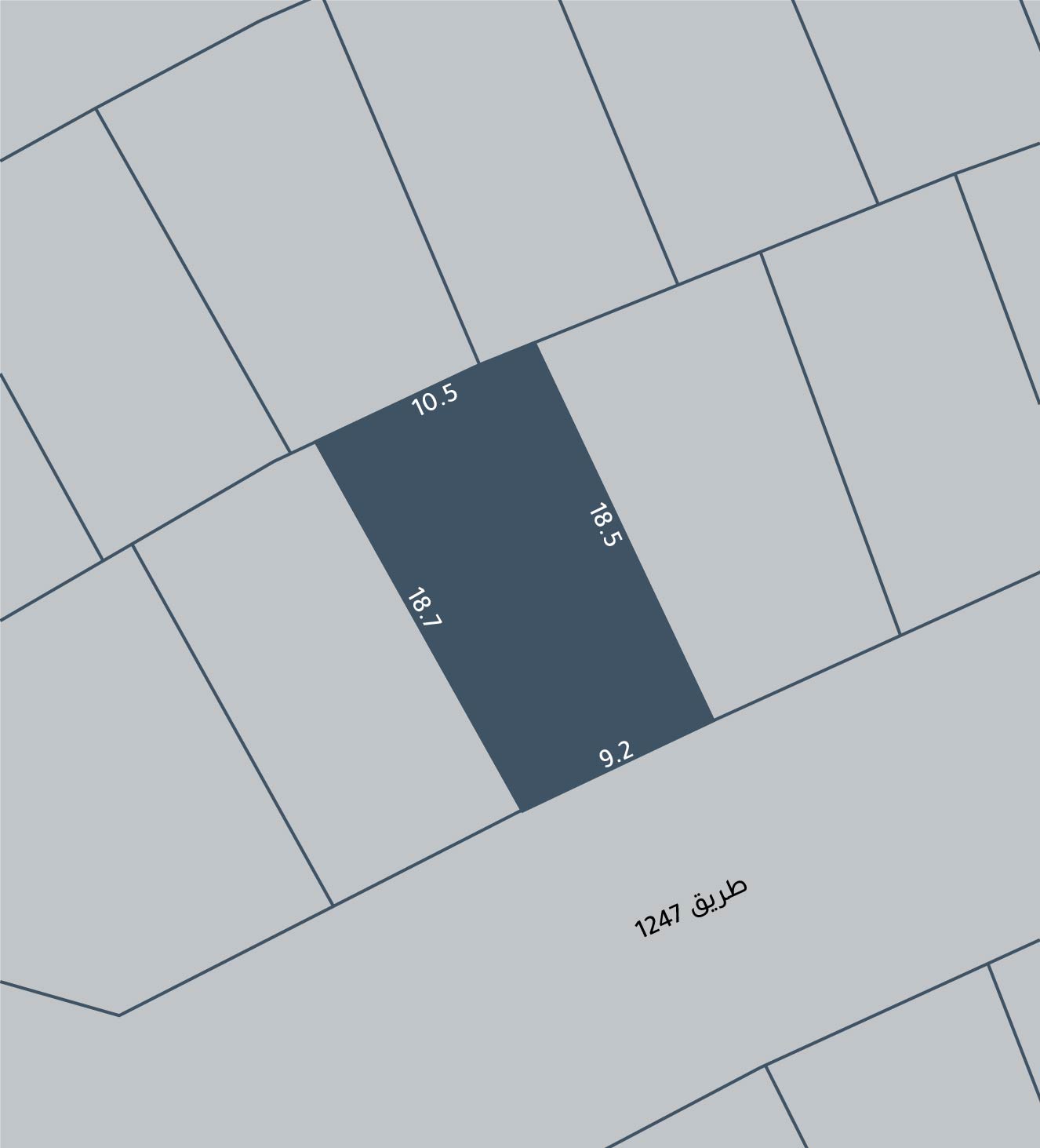 صورة أرض للبيع في الهملة #554 0