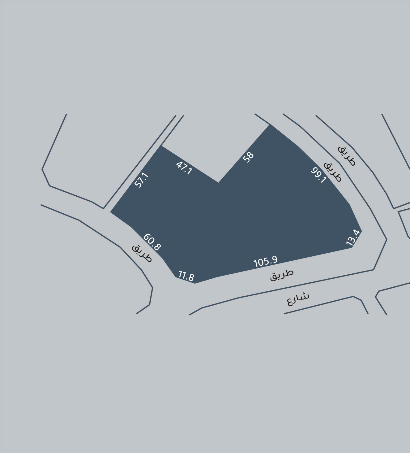 صورة أرض للبيع في الزنج #801 0